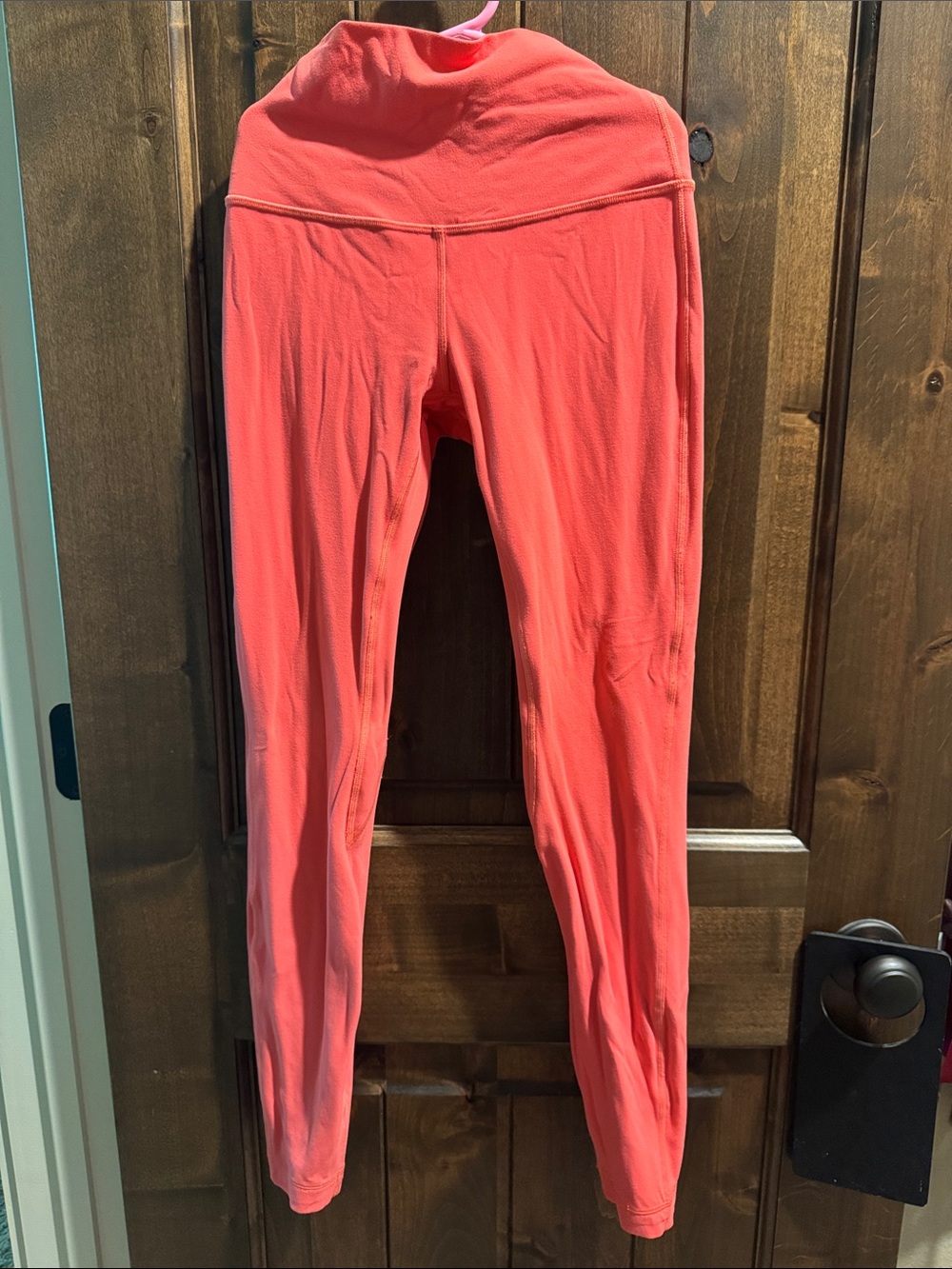 lululemon athletica Coral Pink Leggings